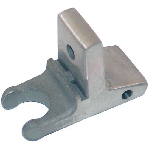 A metal bracket with a hole for an All Points Can Opener.