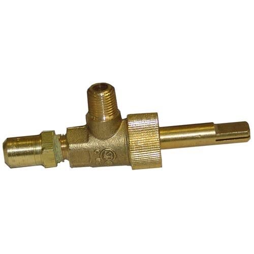 All Points 52-1163 Top Burner Valve - 1/8" Gas In; 3/8"-27 Gas Out
