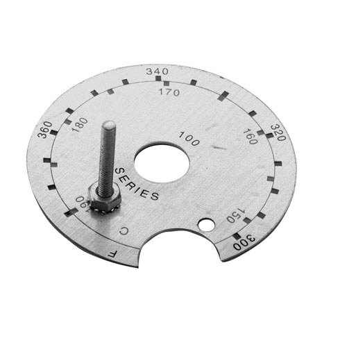 Garland / US Range 1292201 Equivalent Thermostat Dial Plate (300-375)