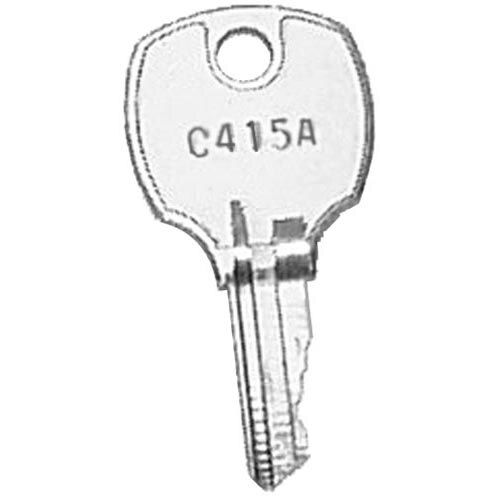 Two All Points C415A door keys with the number C4A on one of them.