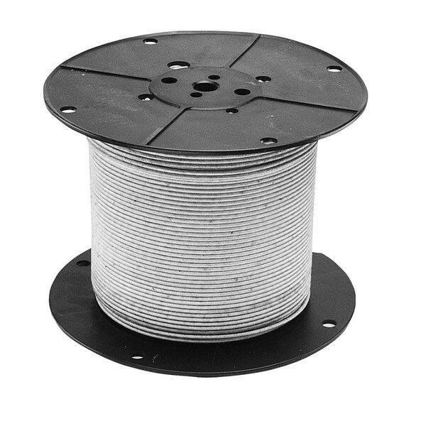 All Points 38-1344 High Temperature Wire; #12 Gauge; Stranded SF2; White; 250' Roll