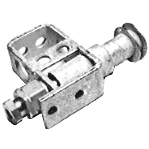 A metal piece with holes for All Points 1/4" Natural Gas Pilot Burner Assembly.