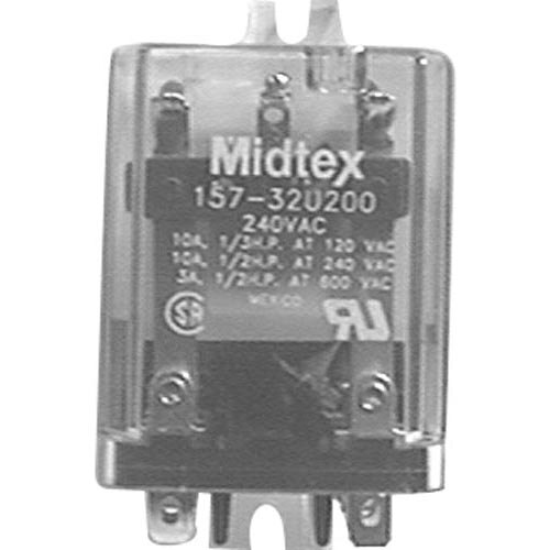 A white Midtex All Points warmer relay.