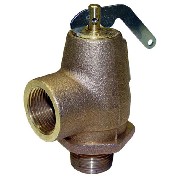 AllPoints 561012 15 PSI Steam Safety Relief Valve 3/4" NPT, 446 lb./Hour