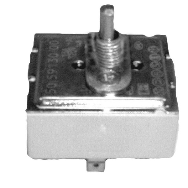 A close-up of an All Points Infinite Control Switch with a metal rod.