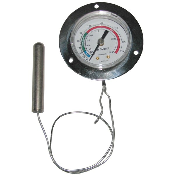 An All Points thermometer gauge with a wire.