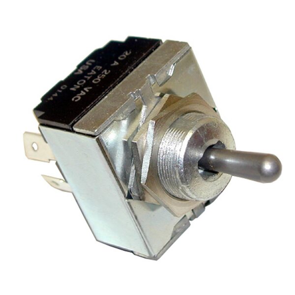 An All Points toggle switch with a round metal knob.