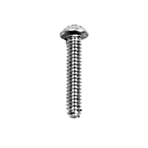 All Points 26-1051 Stainless Steel Round Head 10-24 x 1" Phillips Machine Screw - 100/Pack