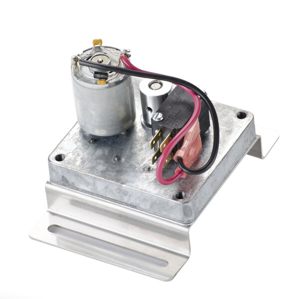 A Perfect Fry drawer motor with wires.