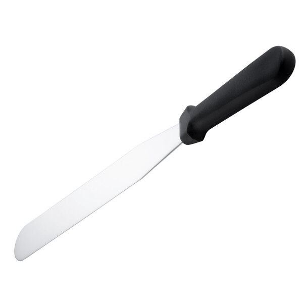 A Waring baking / icing spatula with a black plastic handle and a metal blade.