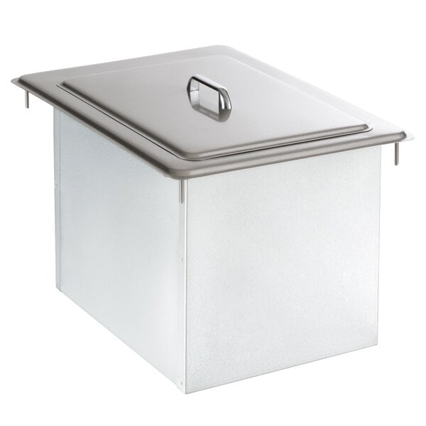Delfield 305 Drop In Stainless Steel Ice Chest / Bin with Cover