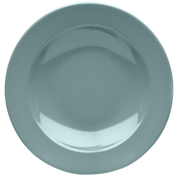 A close-up of an Elite Global Solutions Abyss melamine pasta bowl with a white background.