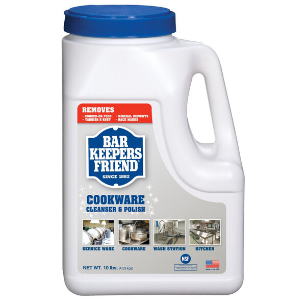 Bar Keepers Friend 11555 10 lb. / 160 oz. Cookware Cleansing & Polishing Powder - 4/Case