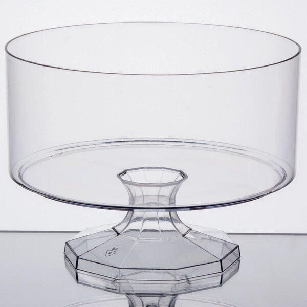 Fineline Platter Pleasers 3530CL 38 oz. Clear Trifle Bowl 6/Case