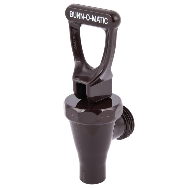 Bunn 03260.0100 Faucet Assembly with Brown Handle for TD4 Iced Tea