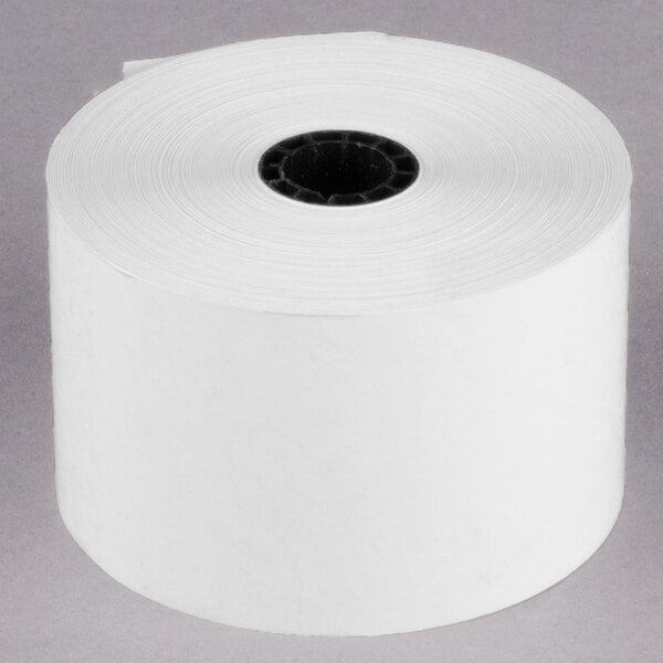 Point Plus 44 mm (1 3/4") x 230' Thermal Cash Register POS Paper Roll Tape - 10/Pack
