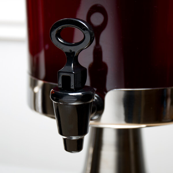 Choice Black Beverage Dispenser Replacement Faucet for Choice Beverage