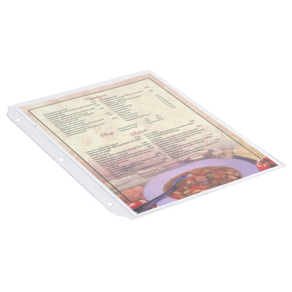 Menu Solutions W201 8 1/2