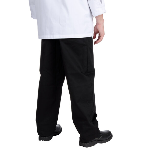 Chef Revival Unisex Black Chef Pants Extra Large