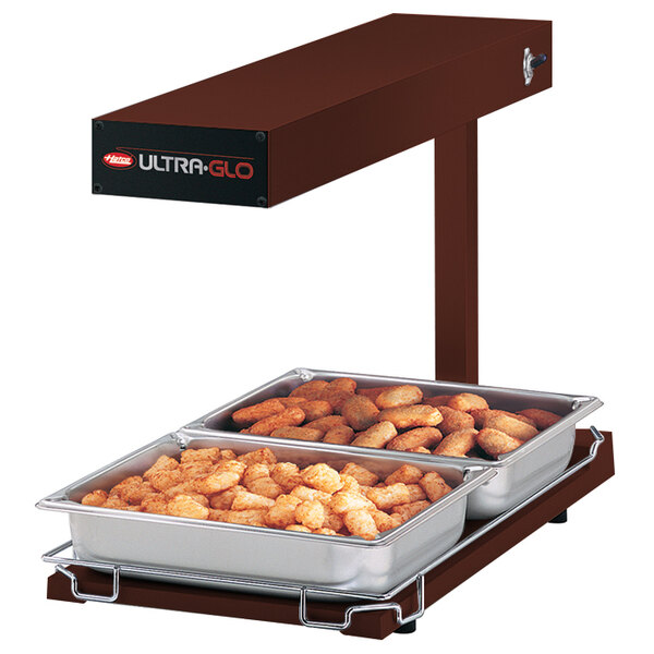 Hatco UGFFB Ultra-Glo Copper Portable Food Warmer with Base Heat - 120V, 1000W