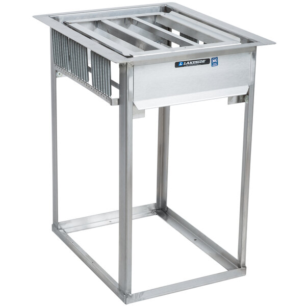 Lakeside 976 Stainless Steel Drop-In Tray Rack Dispenser - 23 1/4