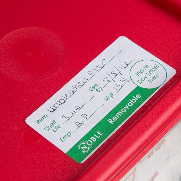 Details about   2 Rolls 1000 Pieces Dissolvable Food Labels Food Prep Canning Labels Removable 