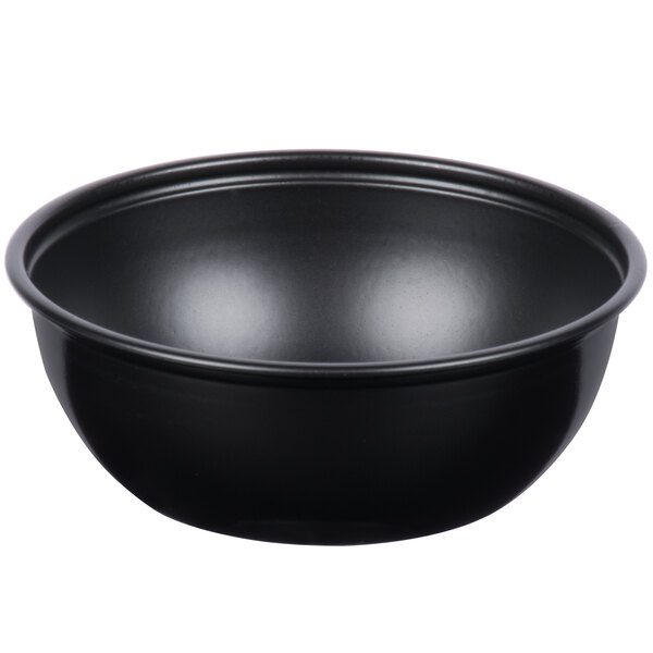 Solo SCCDSS3 3.5 oz. Black Wide Sauce / Portion Cup 250/Pack