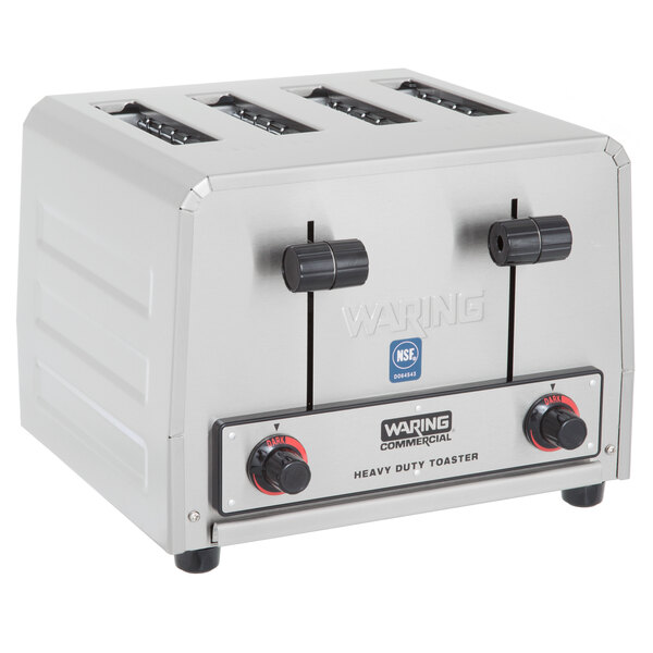 Waring WCT800 Heavy Duty 4 Slice Commercial Toaster 2200W