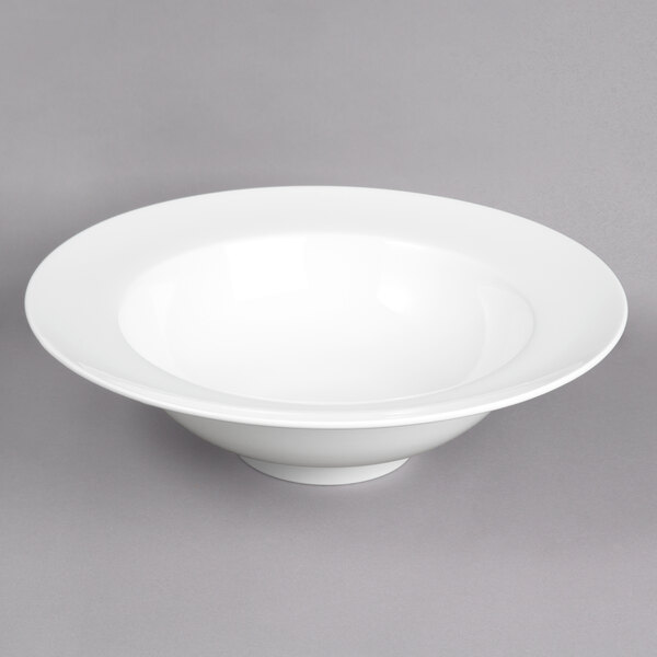 10 Strawberry Street Whittier Set 4 Ciotole Da Barca In Porcellana 19,7cm - Bianco Con Texture A Onda, Lavastoviglie
