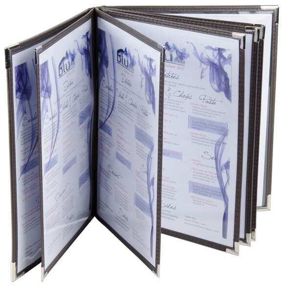 Menu Solutions RS180C Royal Select Series 8 1/2" x 11" Customizable