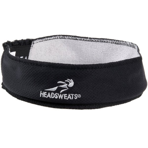 Headsweats Tiger's Tye Back Headband *Black* with CoolMax *New with tags* 