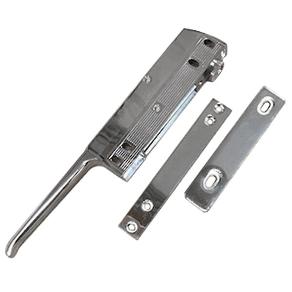 All Points 22-1096 11 1/2" Magnetic Door Latch with Lock and Strike