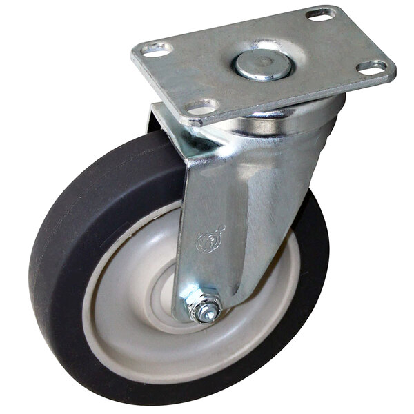 All Points 26-2374 5" Swivel Plate Caster - 300 lb. Capacity