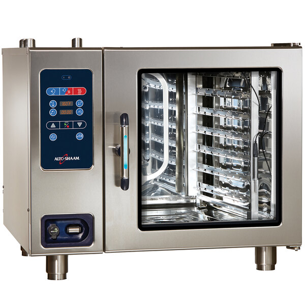 Alto-Shaam CTC7-20G Combitherm Liquid Propane Boiler-Free 16 Pan Combi Oven - 120V