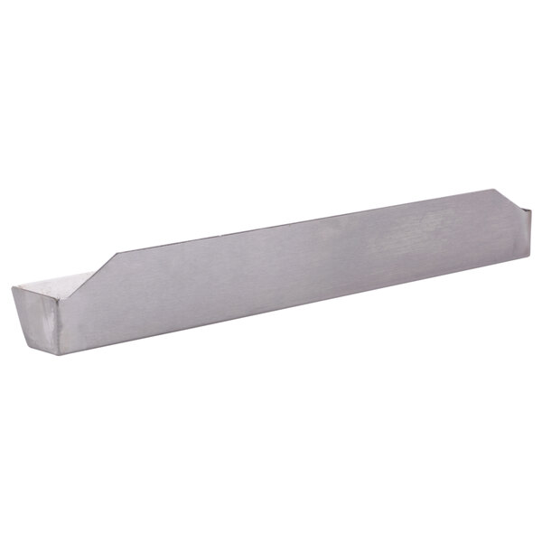 An Avantco stainless steel drip tray for a panini grill.