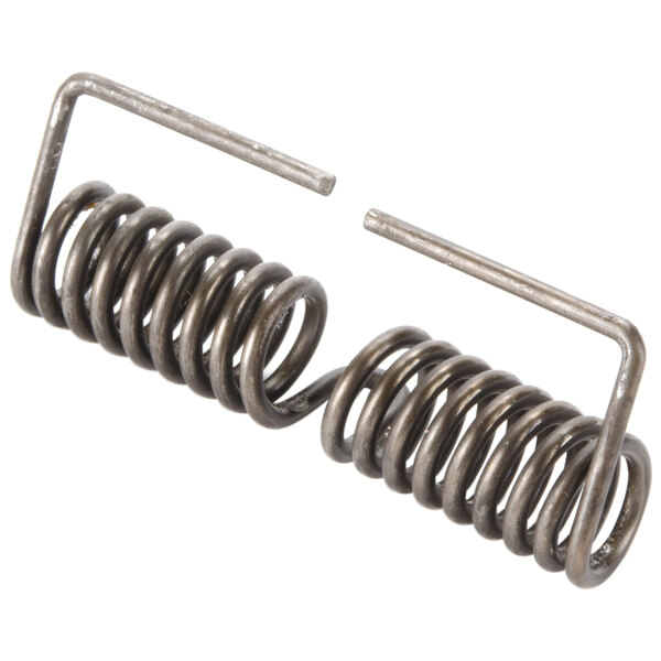 A close-up of a pair of metal springs.