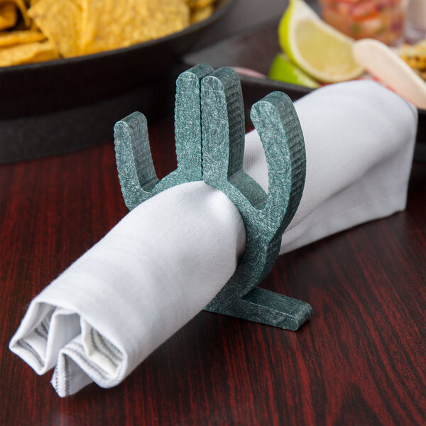 HS Inc. HS1017 Cactus Napkin Holder / Ring 96/Case