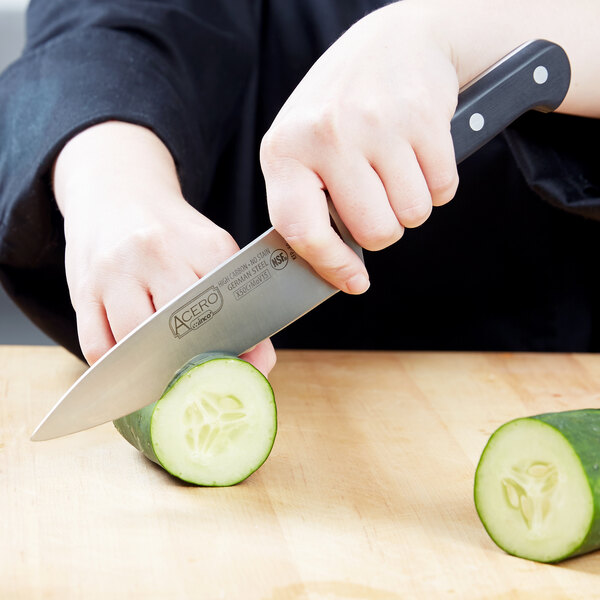 6" Chef Knife with POM Handle and Full Tang Blade