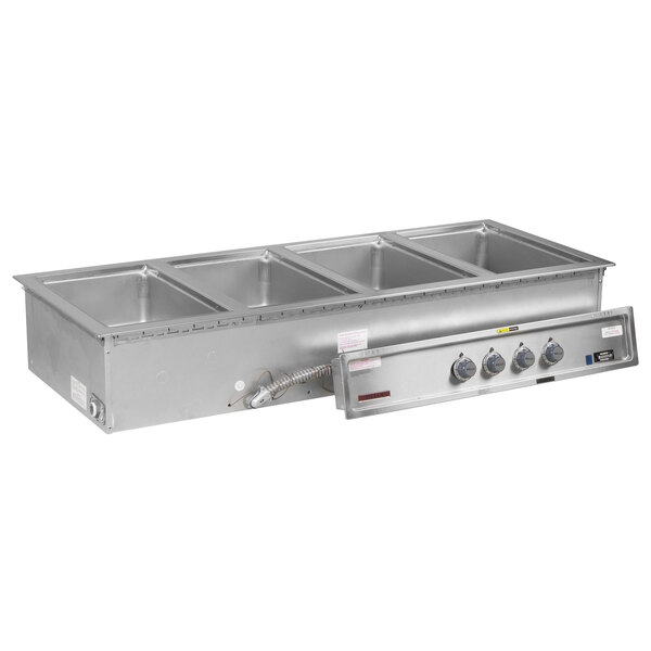 Wells 5PMOD400TDM 4 Pan DropIn Hot Food Well with Drain Manifolds
