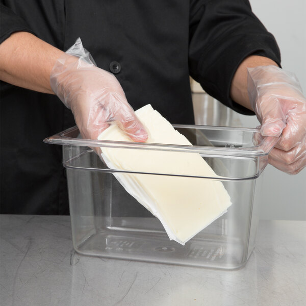 Gastronorm Cambro Camwear 10,2 Cm | Vaschette Plastica Per Alimenti Trasparenti | Confezione Da 6 | Policarbonato Antiurto - 2