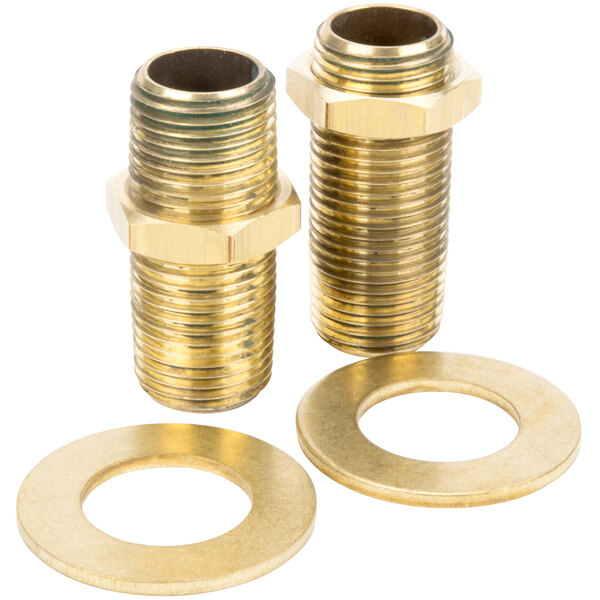 T&S B2271 Service Sink Faucet with Polished Chrome Plated Finish and Quick Disconnect Vacuum