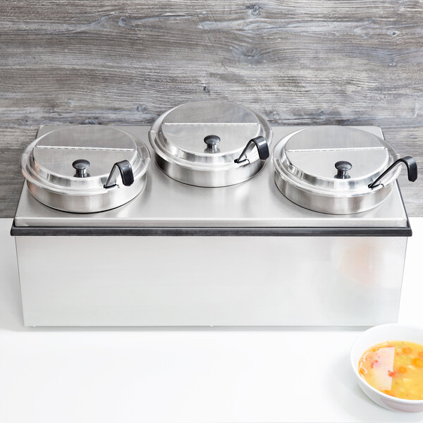 Vollrath 72788 Heat 'N Serve 4/3 Size Countertop Rethermalizer Package ...