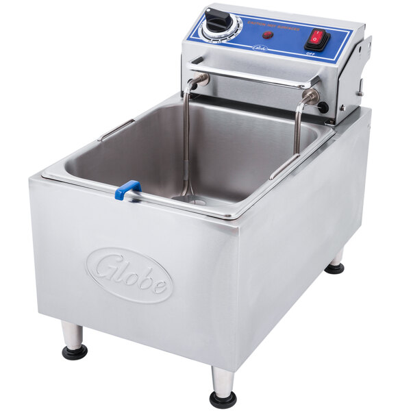 Globe PF10E 10 lb. Electric Countertop Fryer