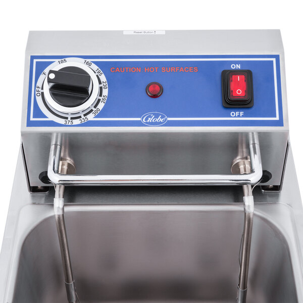 Globe PF10E 10 lb. Electric Countertop Fryer