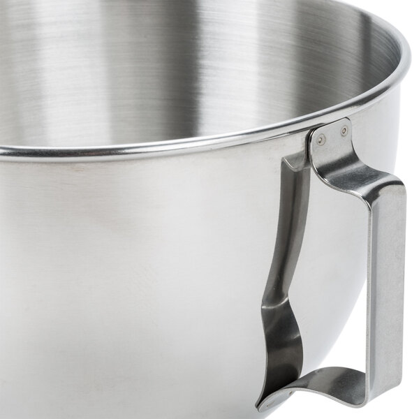 KitchenAid K45SBWH Stainless Steel 4.5 Qt. Mixing Bowl with Handle for