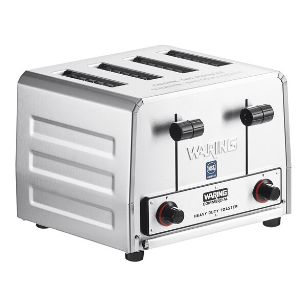 Waring WCT800RC Heavy Duty 4 Slice Commercial Toaster 120V