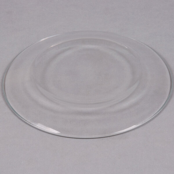 Libbey 15427 Moderno 8" Glass Salad / Dessert Plate 36/Case