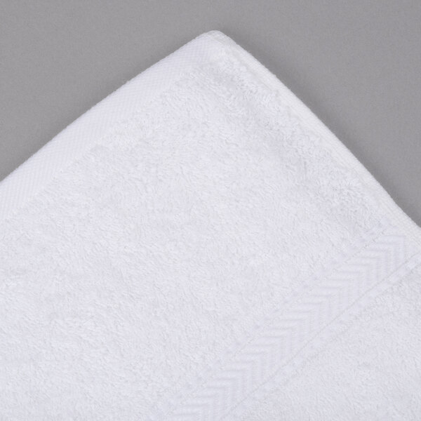 Oxford Gold Dobby 27" x 50" 86/14 Cotton / Poly Bath Towel 14 lb.