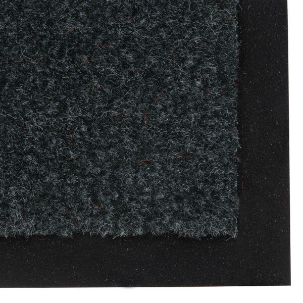 Notrax 130 Sabre 3' x 60' Forest Green Roll Carpet Entrance Floor Mat - 3/8" Thick