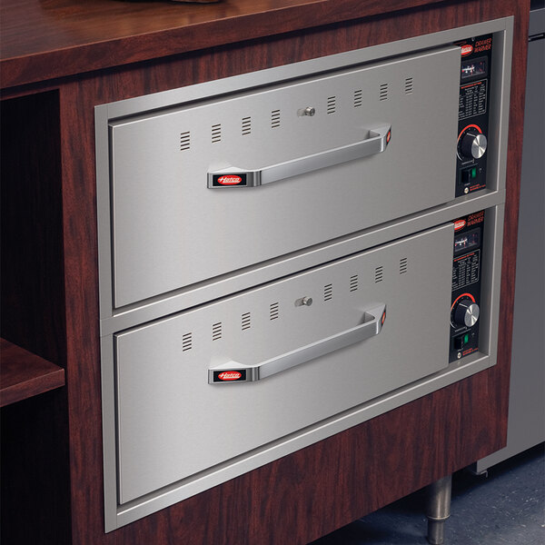 Hatco HDW2 Freestanding Two Drawer Warmer 208V, 900W